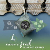 Charcoal Bamboo Air Purifying Bags - (4 Bamboo Charcoal Bags)