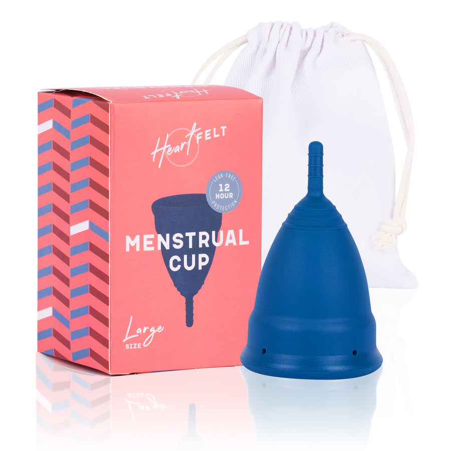 Reusable Menstrual Cup by HeartFelt - Comfort for up to 12 hours